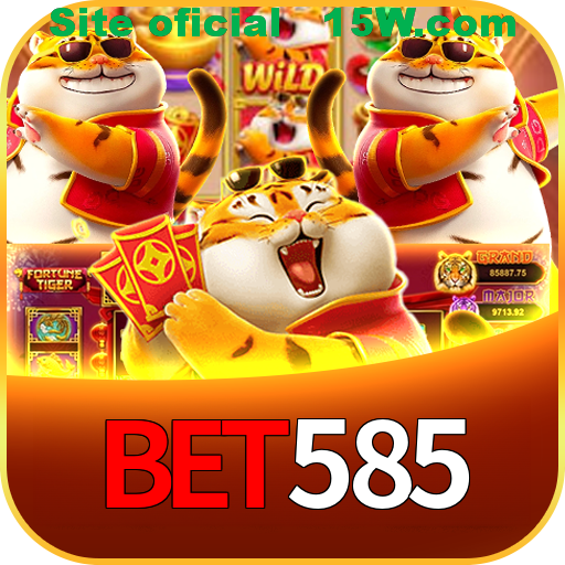 Imagem promocional da Bet585 mostrando a plataforma e suas vantagens